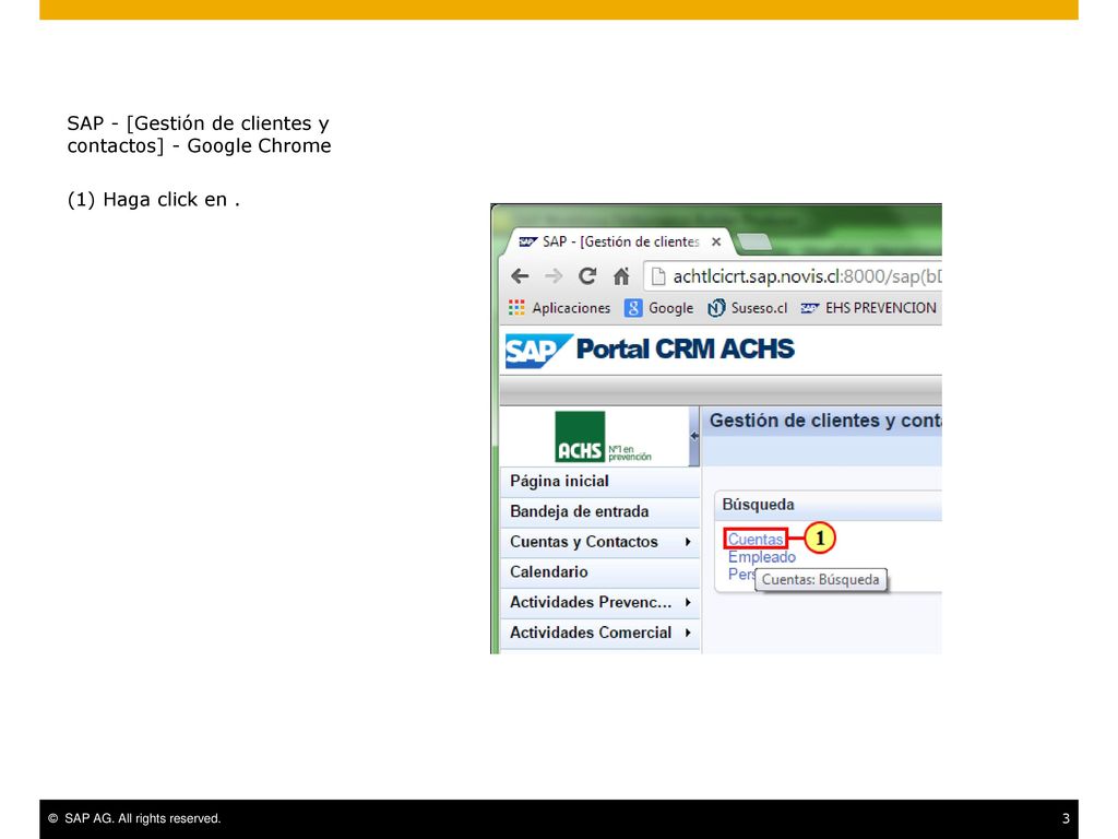 SAP - [Gestión de clientes y contactos] - Google Chrome