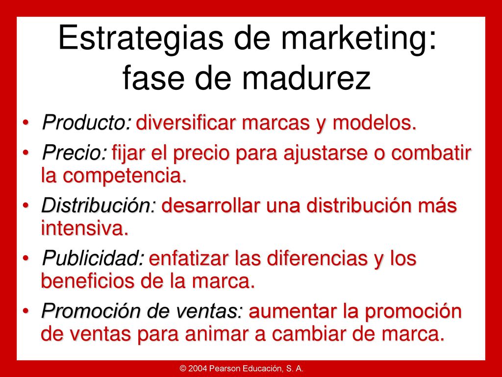Estrategias de ciclo de vida del producto