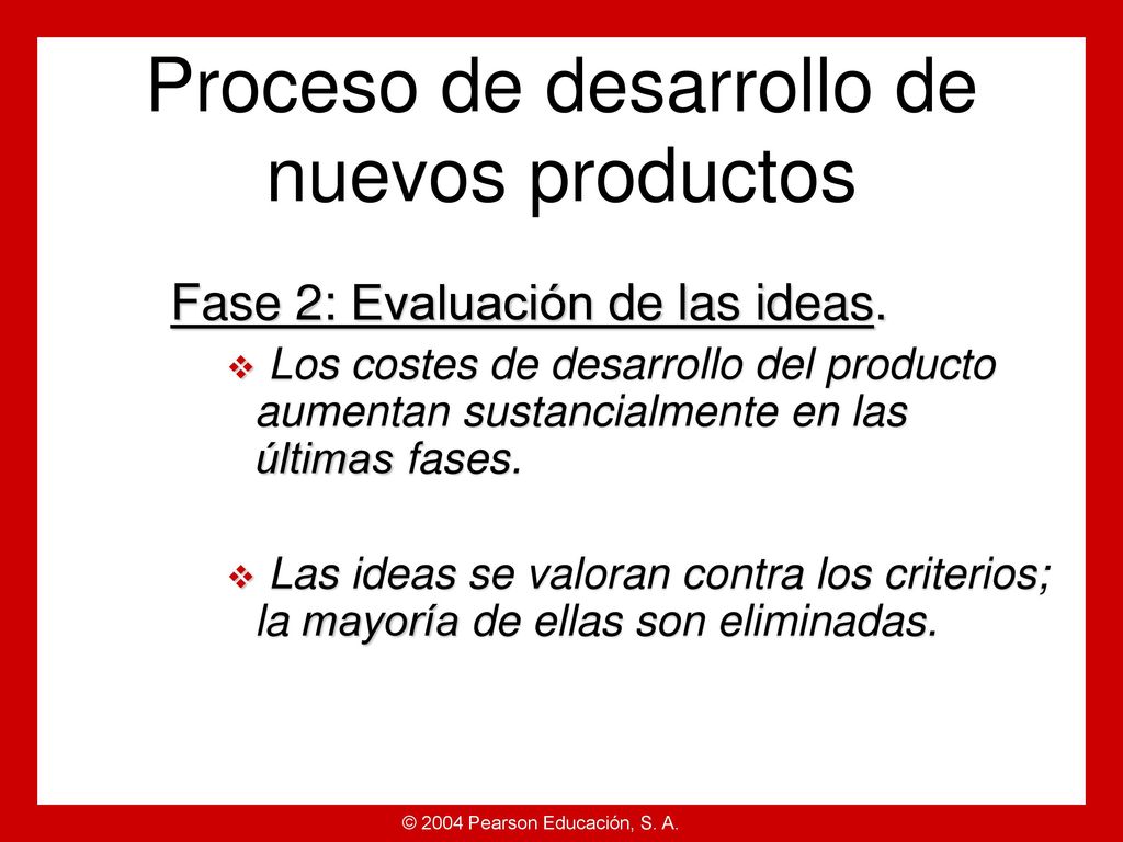 Proceso de desarrollo de nuevos productos