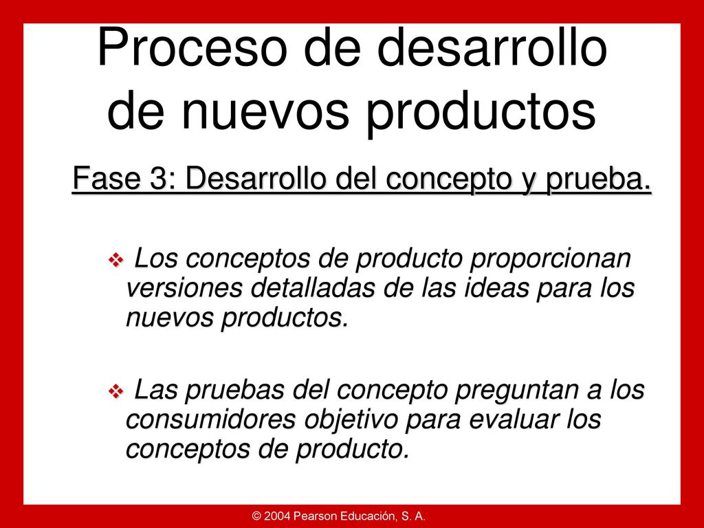 Proceso de desarrollo de nuevos productos
