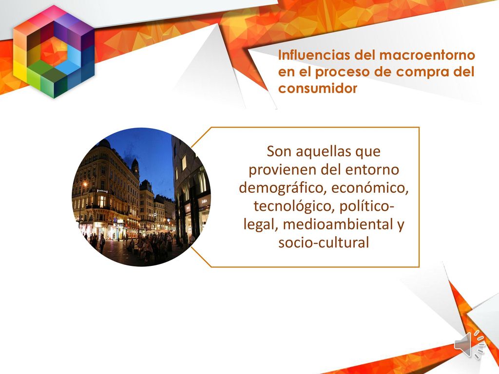 Influencias del macroentorno en el proceso de compra del consumidor