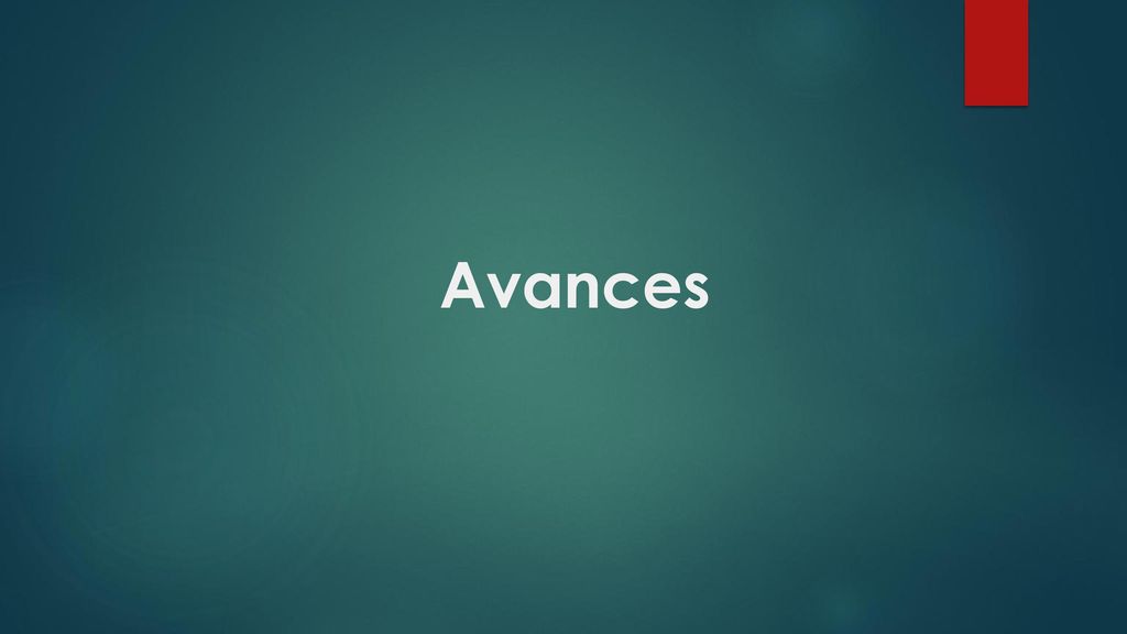 Avances