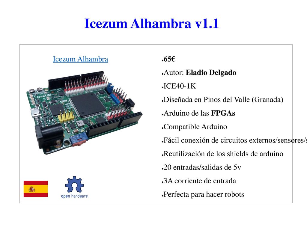 Icezum Alhambra v1.1 Icezum Alhambra 65€ Autor: Eladio Delgado
