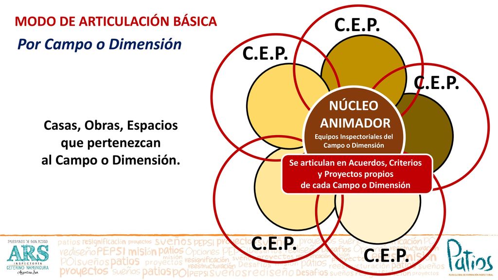 C.E.P. C.E.P. C.E.P. C.E.P. C.E.P. Por Campo o Dimensión