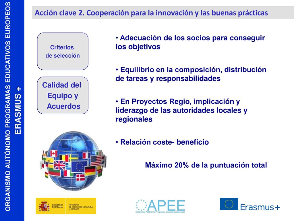 Acción clave 2. Cooperación para la innovación y las buenas prácticas