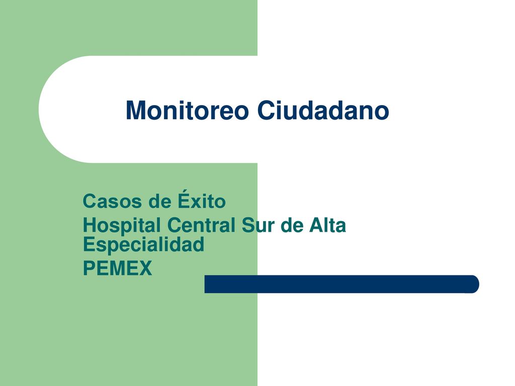 Casos de Éxito Hospital Central Sur de Alta Especialidad PEMEX