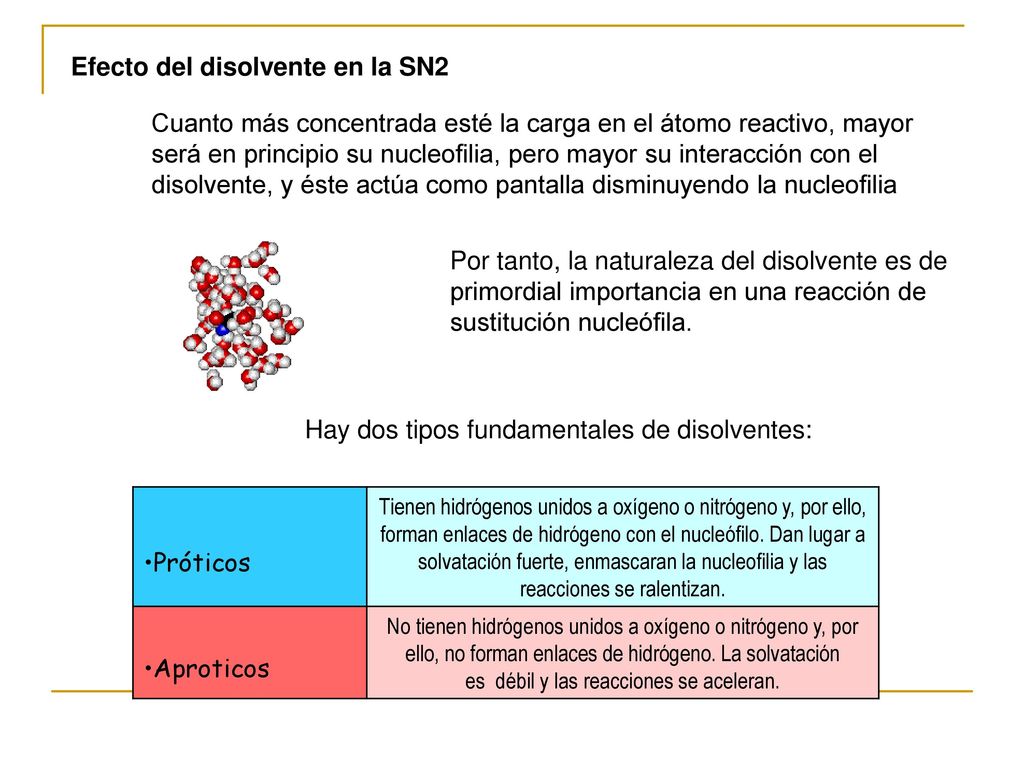 Hay dos tipos fundamentales de disolventes: