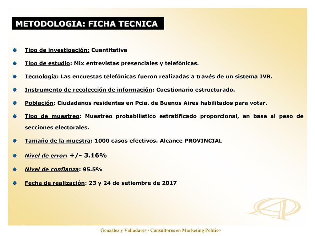 González y Valladares - Consultores en Marketing Político