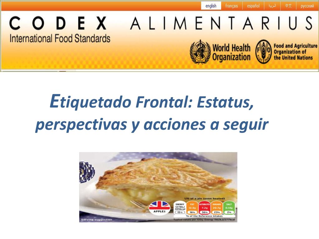 Etiquetado Frontal: Estatus, perspectivas y acciones a seguir
