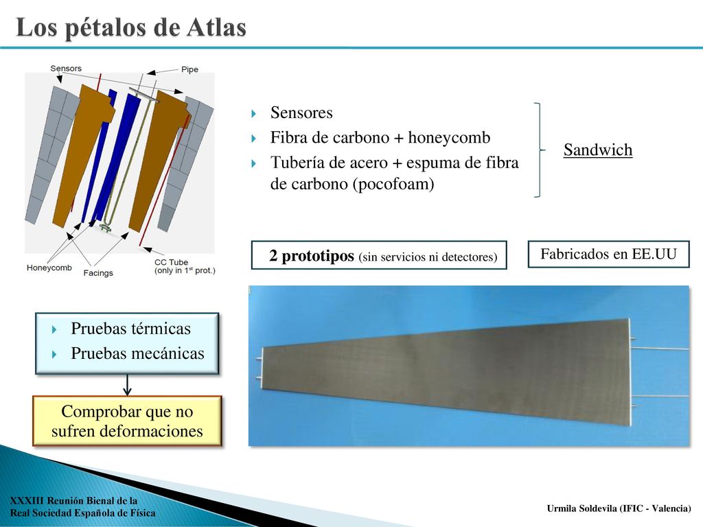 Los pétalos de Atlas Sensores Fibra de carbono + honeycomb