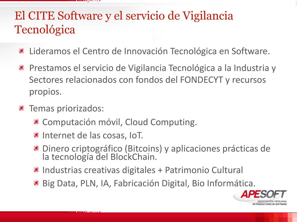 Nuestra Visión de las Carreras de Computación/Informática en el Perú