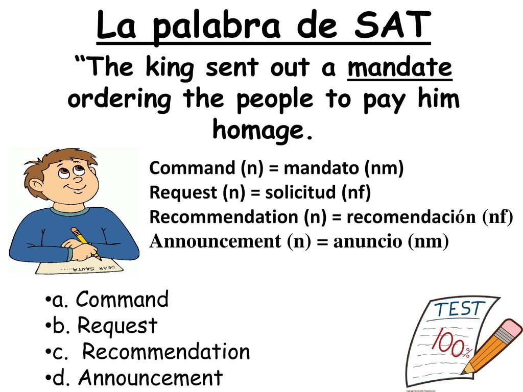 The king sent out a mandate ordering the people to pay him homage.