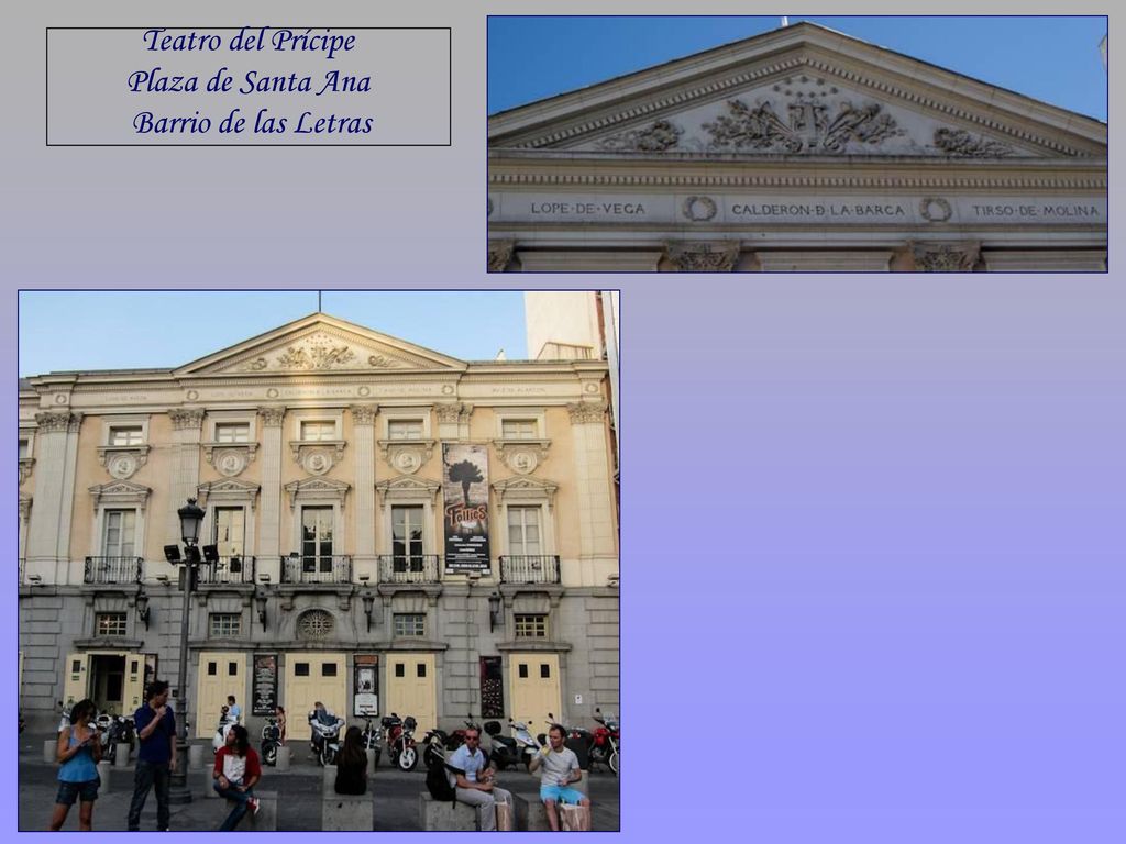 Teatro del Prícipe Plaza de Santa Ana Barrio de las Letras