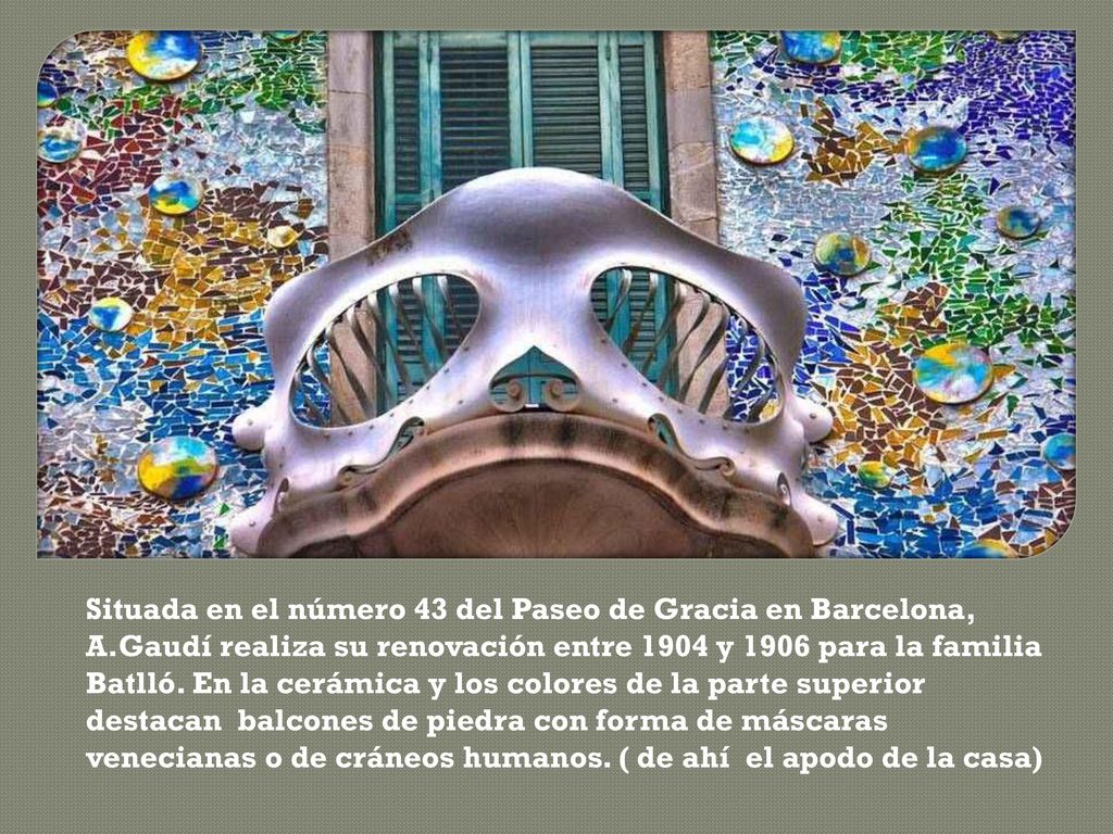 Situada en el número 43 del Paseo de Gracia en Barcelona, A