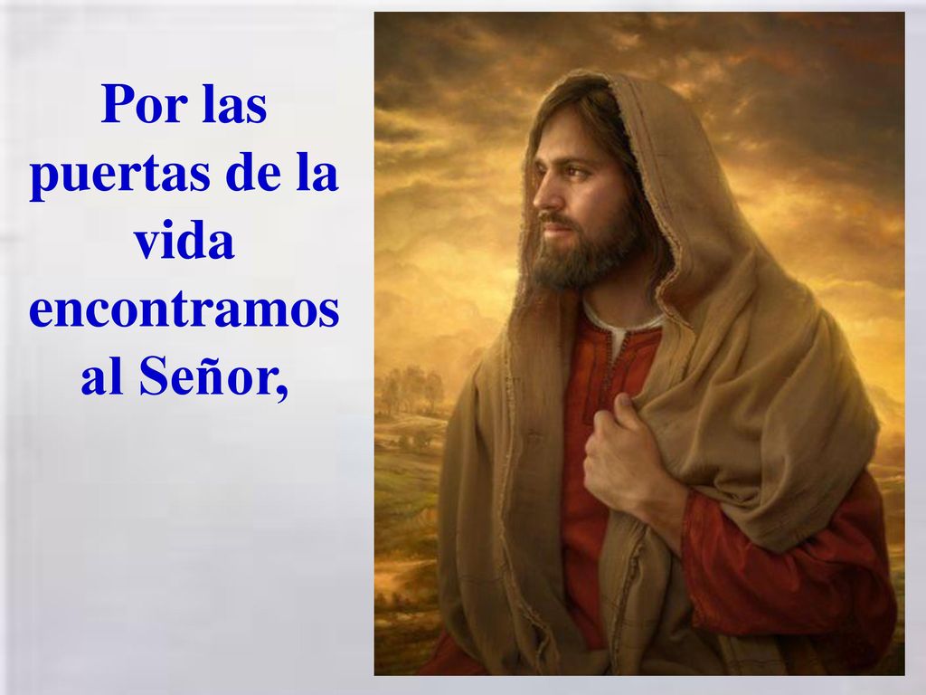 Por las puertas de la vida encontramos al Señor,