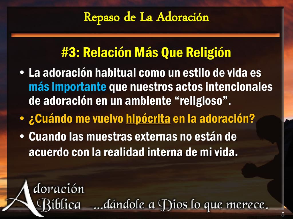 02 - Los Principios de La Adoración - Segunda Parte