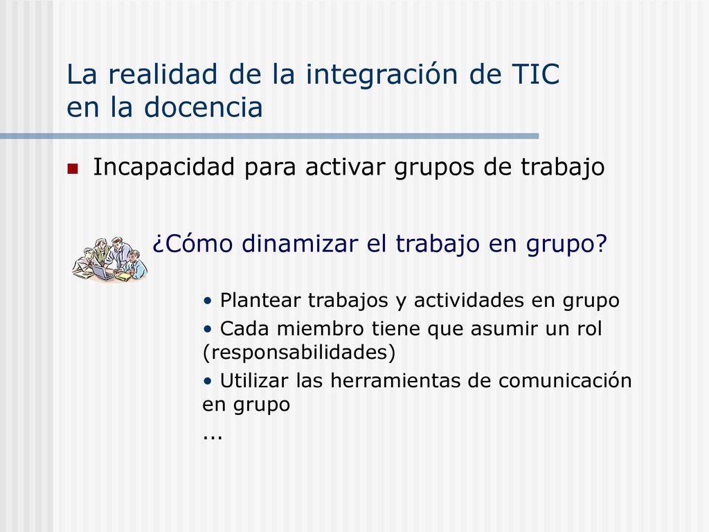 La realidad de la integración de TIC en la docencia