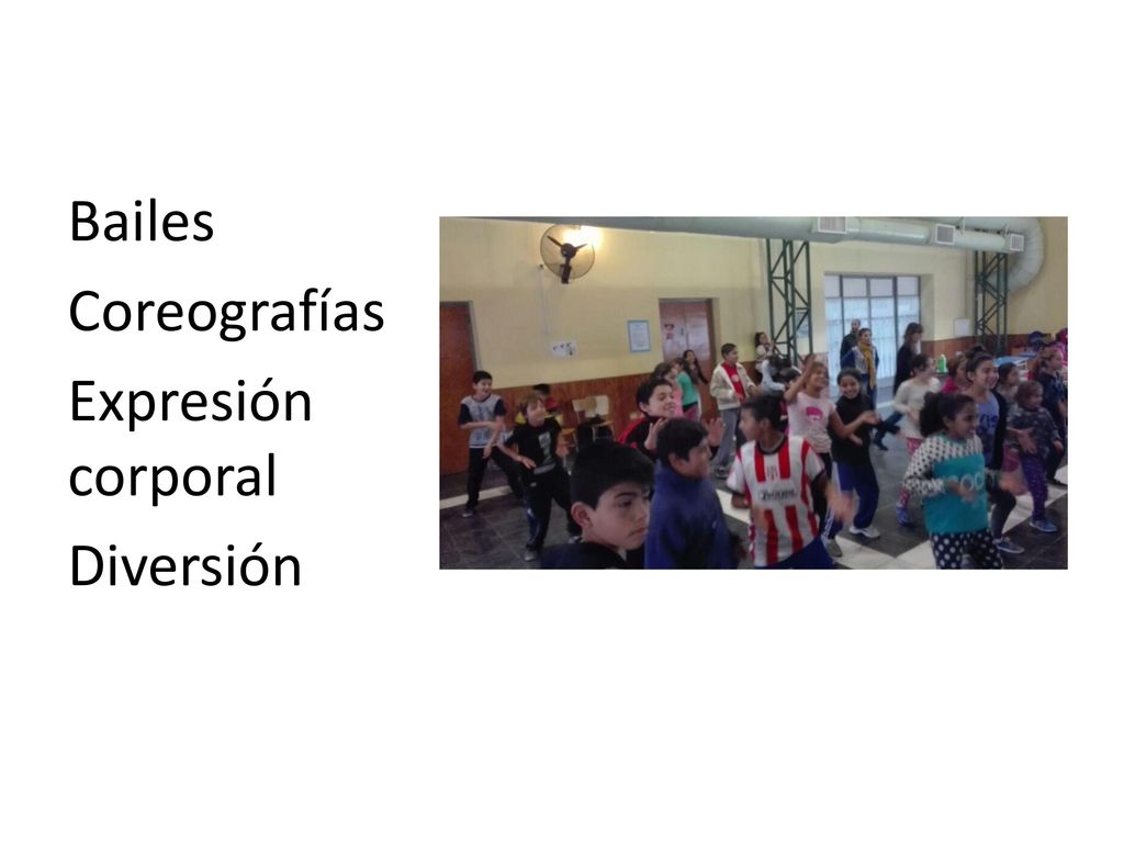 Bailes Coreografías Expresión corporal Diversión