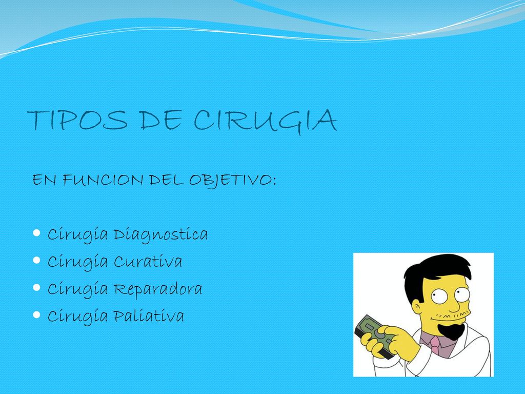 TIPOS DE CIRUGIA EN FUNCION DEL OBJETIVO: Cirugía Diagnostica
