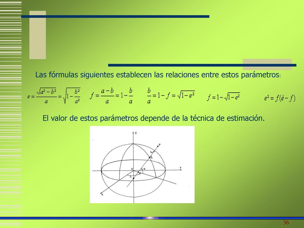 El valor de estos parámetros depende de la técnica de estimación.