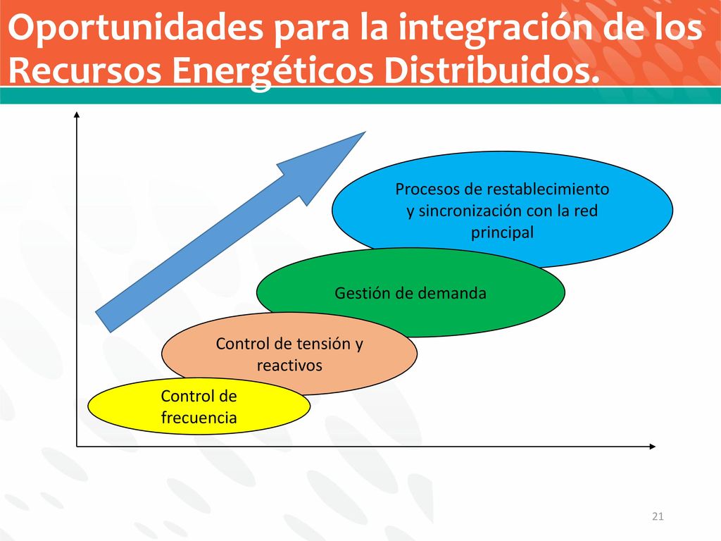 Oportunidades para la integración de los Recursos Energéticos Distribuidos.