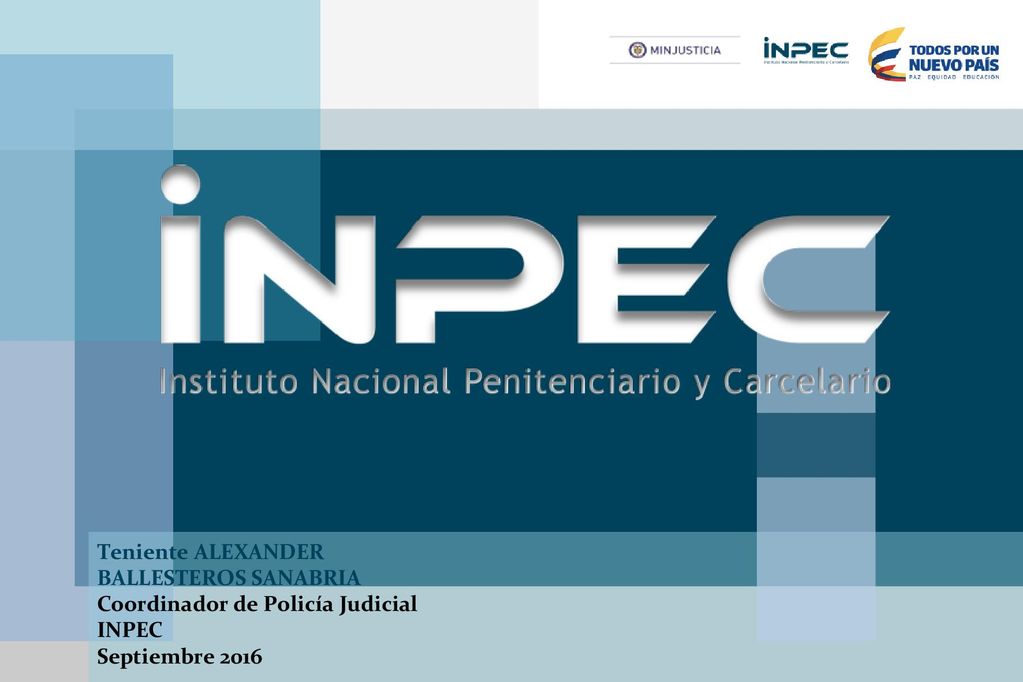 Teniente ALEXANDER BALLESTEROS SANABRIA Coordinador de Policía Judicial