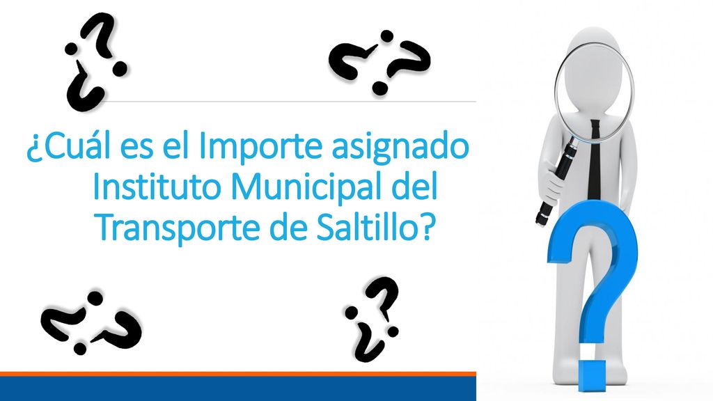 ¿Cuál es el Importe asignado al Instituto Municipal del Transporte de Saltillo