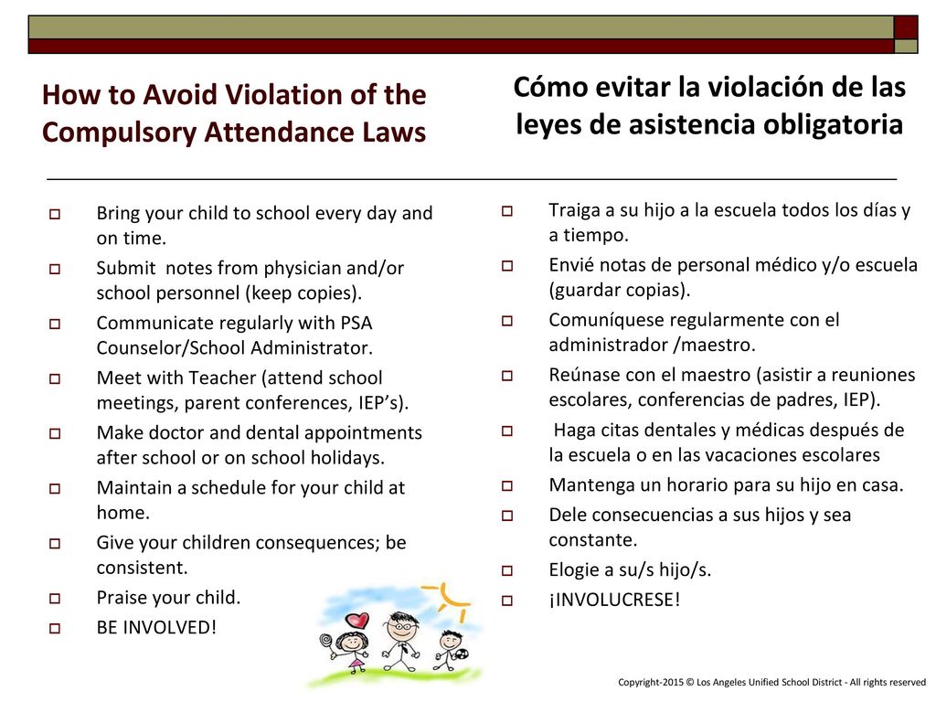 How to Avoid Violation of the Compulsory Attendance Laws