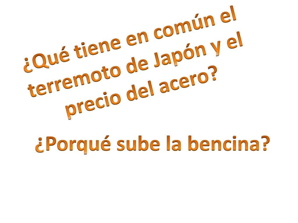 ¿Qué tiene en común el terremoto de Japón y el precio del acero