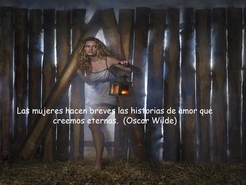 Las mujeres hacen breves las historias de amor que creemos eternas