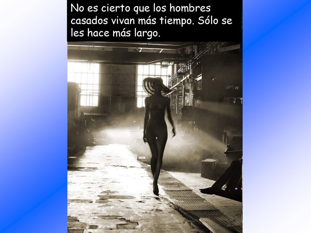 No es cierto que los hombres casados ​​vivan más tiempo