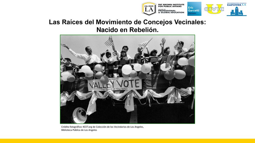 Las Raíces del Movimiento de Concejos Vecinales: Nacido en Rebelión.