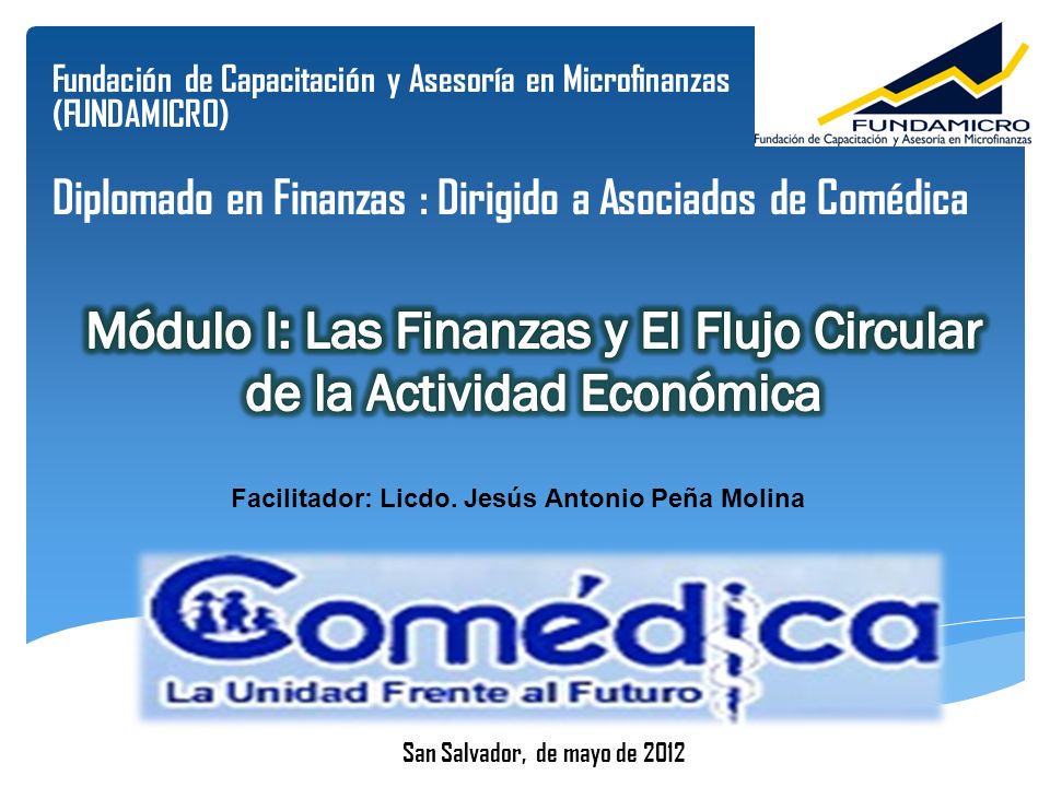 Facilitador: Licdo. Jesús Antonio Peña Molina