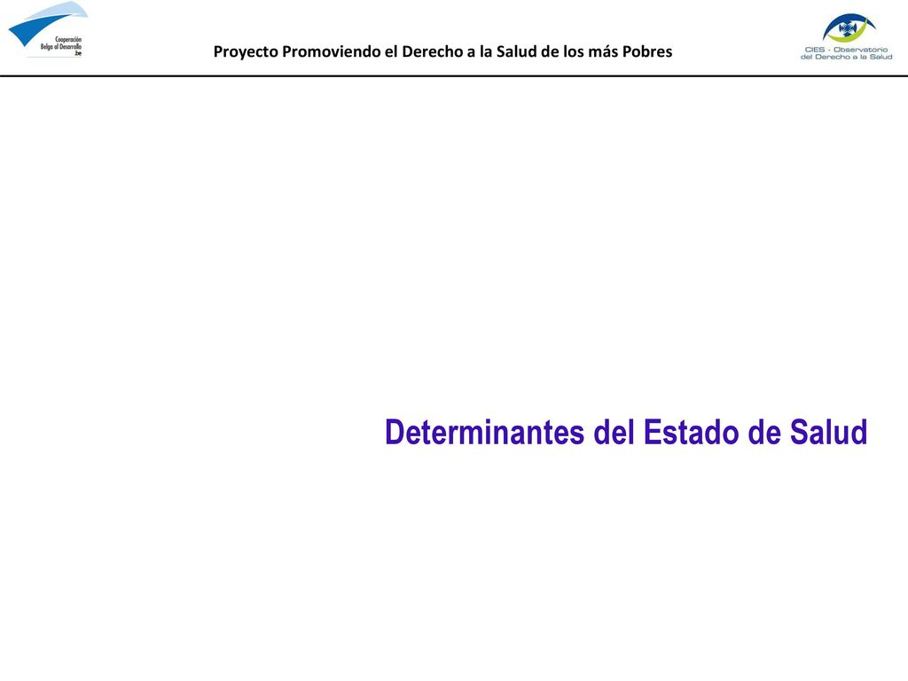 Proyecto Promoviendo el Derecho a la Salud de los más Pobres