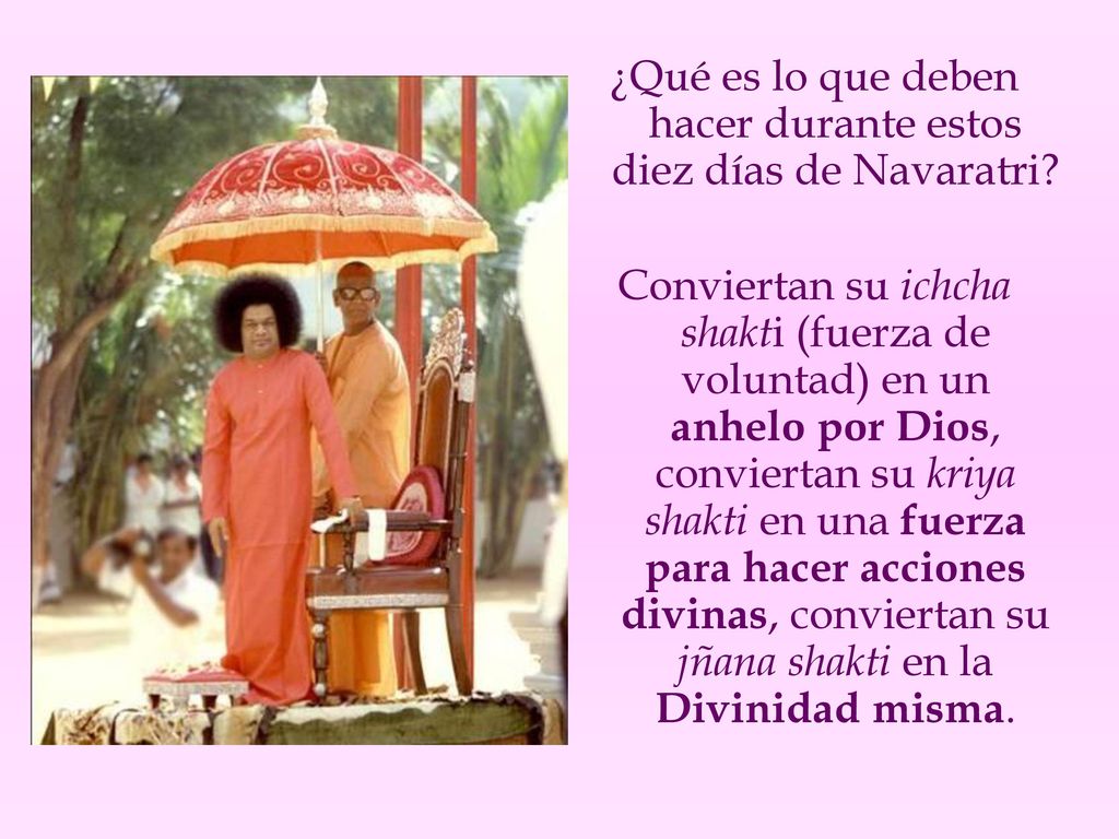 ¿Qué es lo que deben hacer durante estos diez días de Navaratri