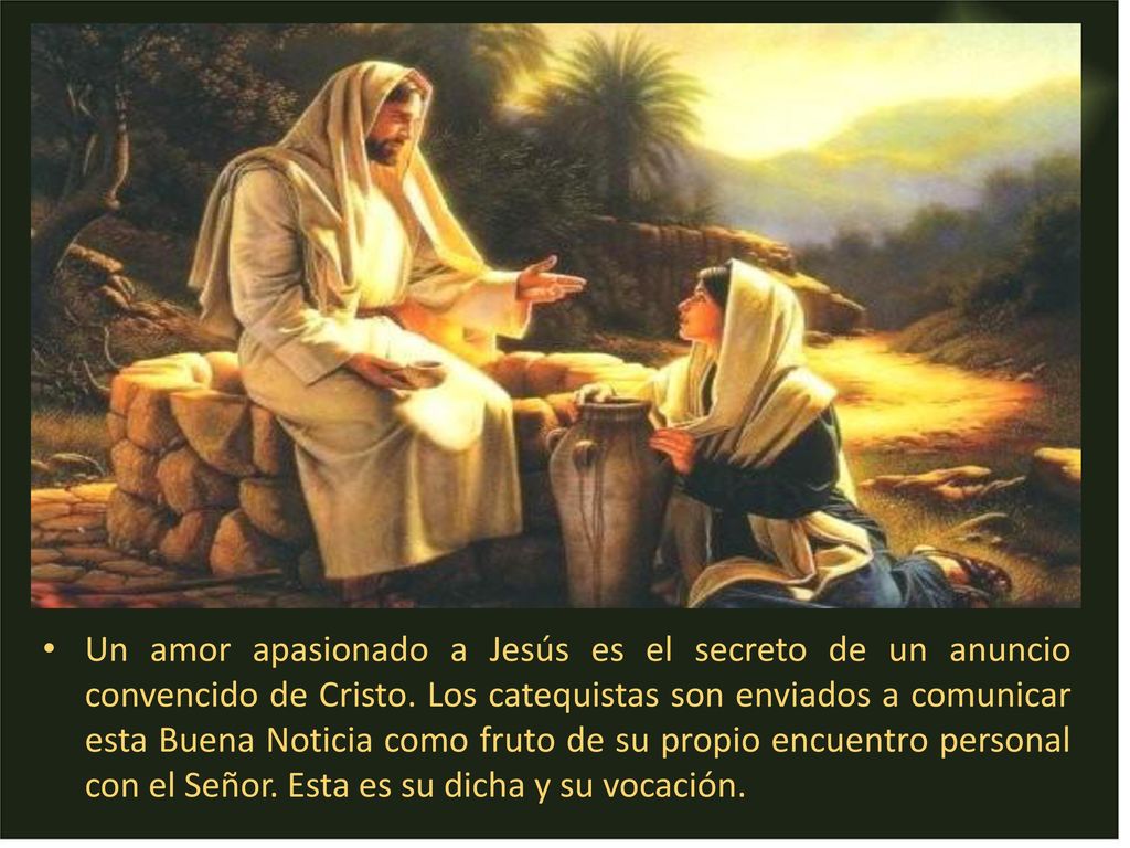 Un amor apasionado a Jesús es el secreto de un anuncio convencido de Cristo.