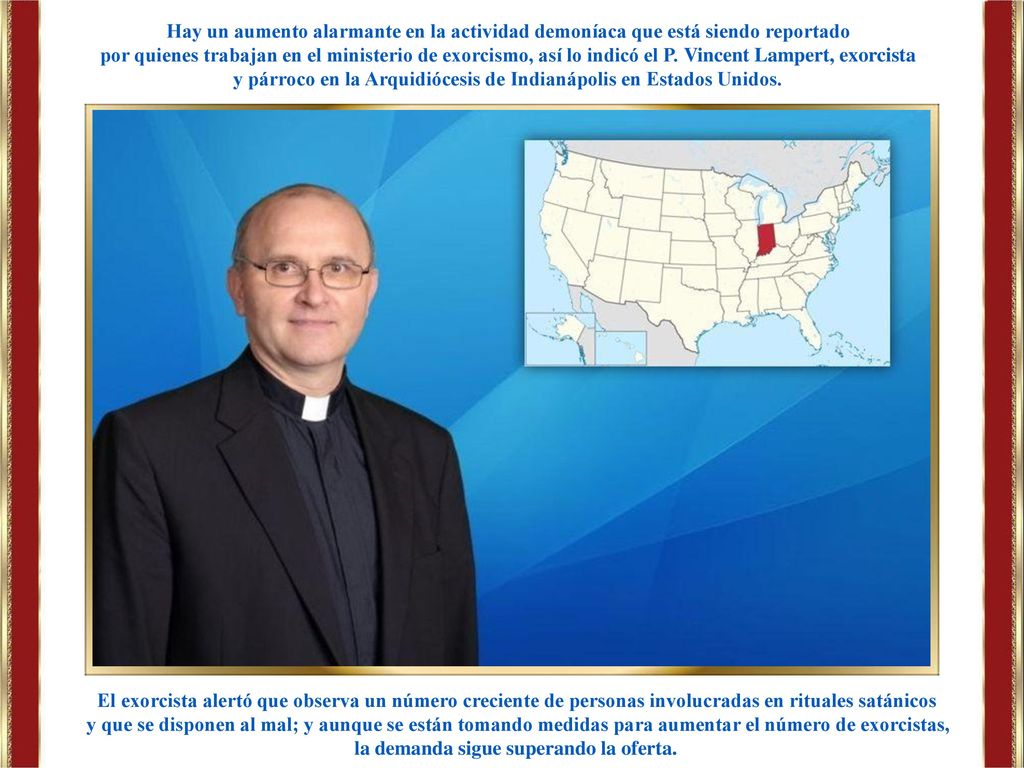 y párroco en la Arquidiócesis de Indianápolis en Estados Unidos.