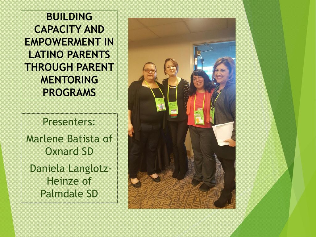 Marlene Batista of Oxnard SD Daniela Langlotz- Heinze of Palmdale SD