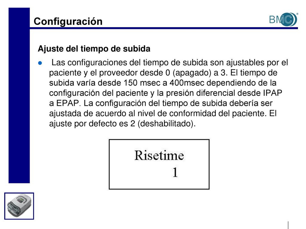 Configuración Configuración de la fecha La fecha actual es mostrada y puede ser modificada si es necesario.
