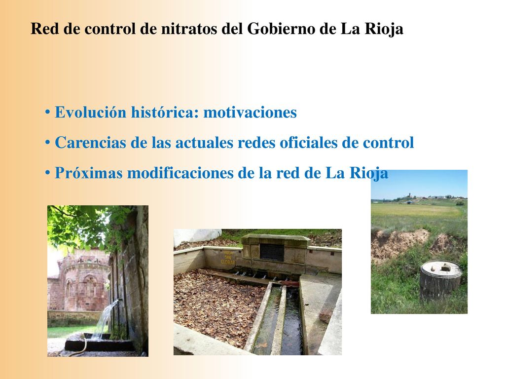 Red de control de nitratos del Gobierno de La Rioja