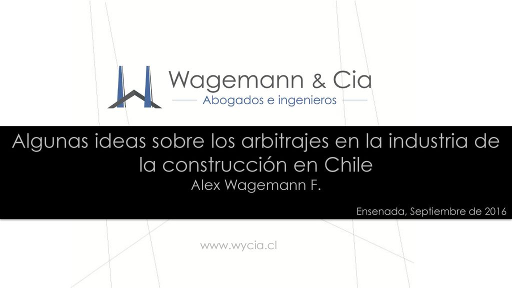 Algunas ideas sobre los arbitrajes en la industria de la construcción en Chile
