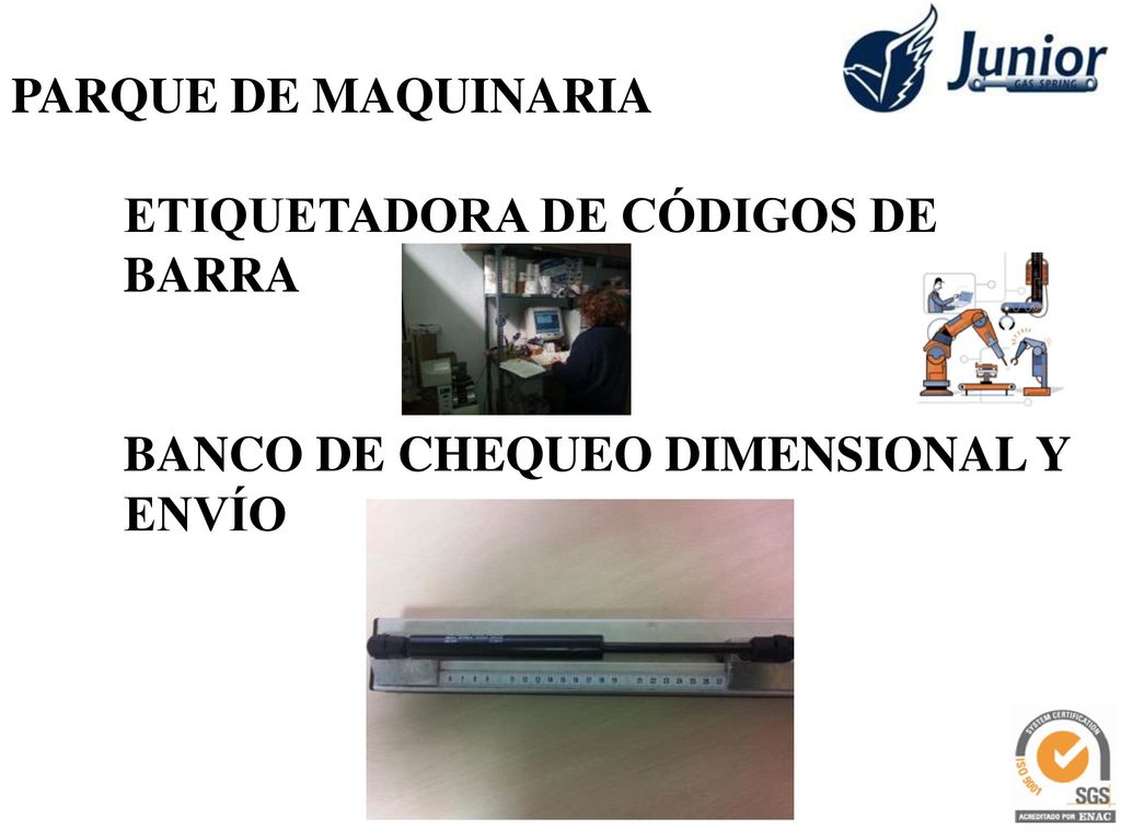 PARQUE DE MAQUINARIA ETIQUETADORA DE CÓDIGOS DE BARRA BANCO DE CHEQUEO DIMENSIONAL Y ENVÍO