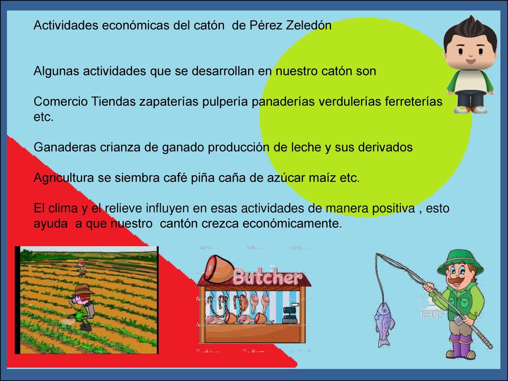 ¿Qué pasa aquí Actividades económicas del catón de Pérez Zeledón