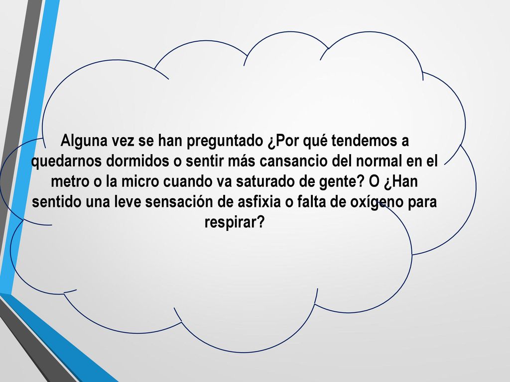 Alguna vez se han preguntado ¿Por qué tendemos a quedarnos dormidos o sentir más cansancio del normal en el metro o la micro cuando va saturado de gente.