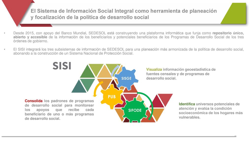 El Sistema de Información Social Integral como herramienta de planeación y focalización de la política de desarrollo social