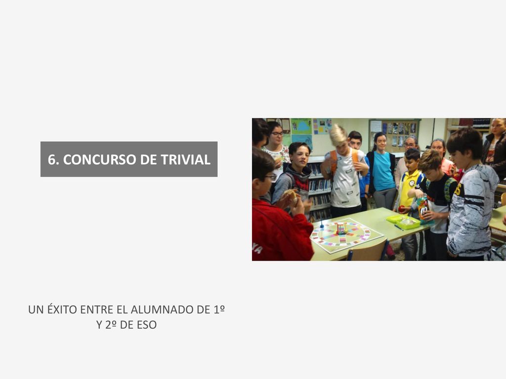 UN ÉXITO ENTRE EL ALUMNADO DE 1º Y 2º DE ESO
