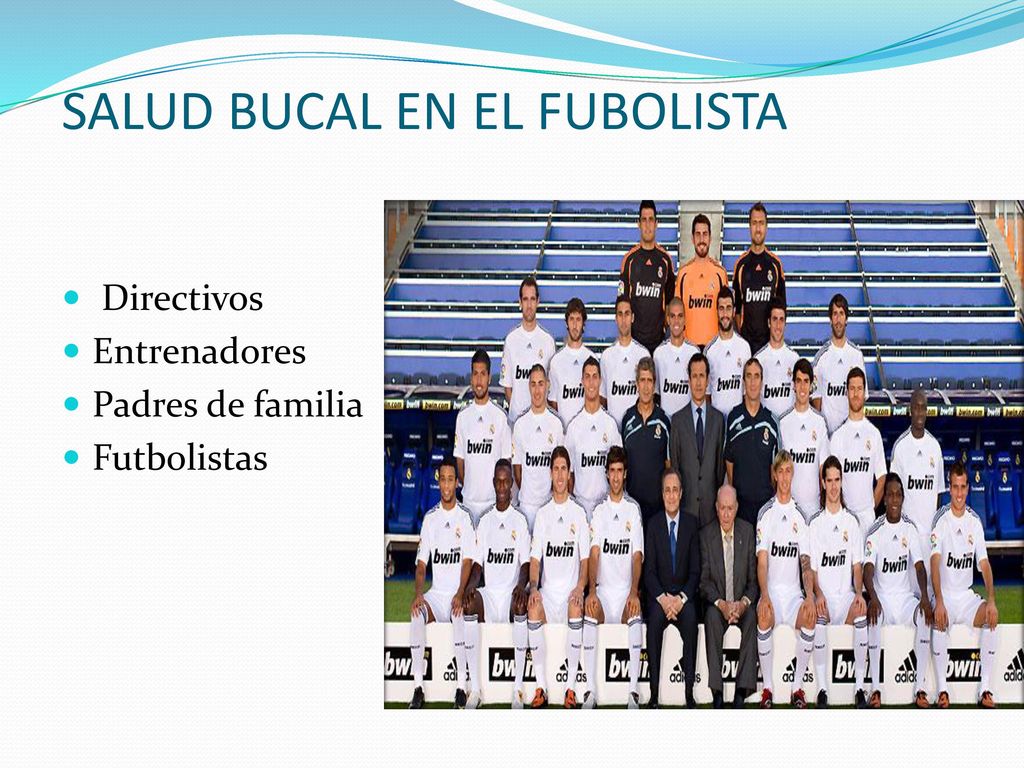SALUD BUCAL EN EL FUBOLISTA