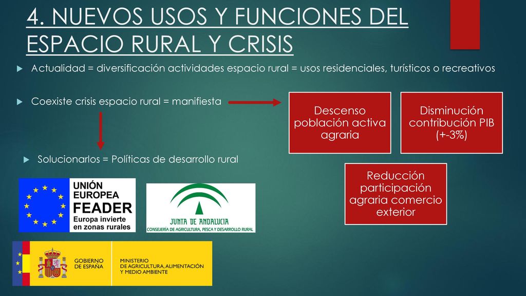 4. NUEVOS USOS Y FUNCIONES DEL ESPACIO RURAL Y CRISIS