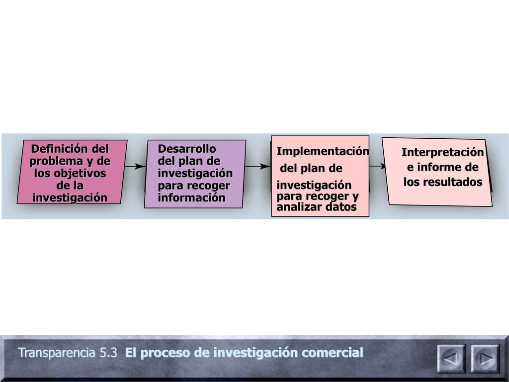 Definición del problema y de los objetivos de la investigación