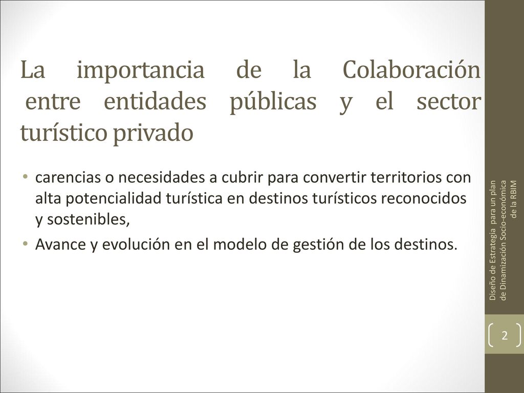 La importancia de la Colaboración entre entidades públicas y el sector turístico privado